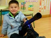 Aleix enseña telescopio tato