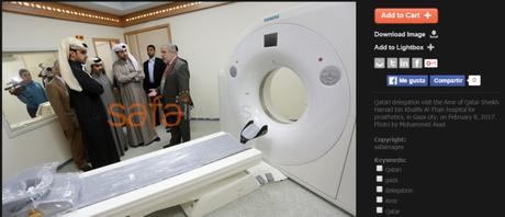 La no crisis humanitaria de Gaza: nuevo Hospital.