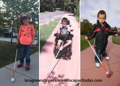 imagenes de niños con discapacidad visual visuales