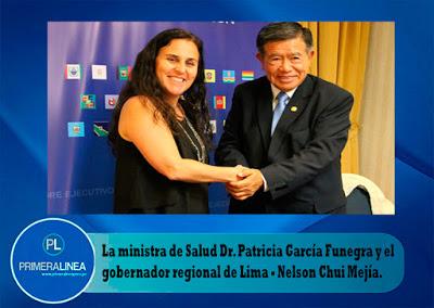 MINSA AUTORIZA DESEMBOLSO A FAVOR DE LA REGIÓN LIMA