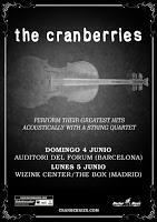 Conciertos en España 2017 de The Cranberries