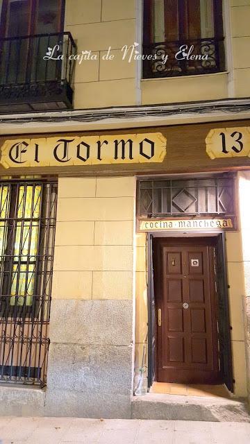 Restaurante El Tormo - Gastronomía de Castilla la Mancha en Madrid