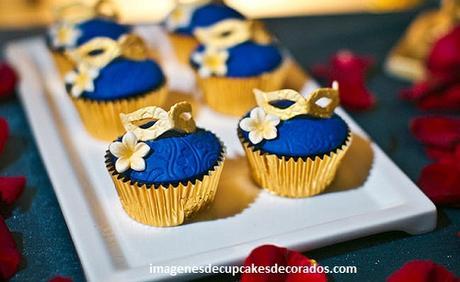 mini cupcakes decorados fondant