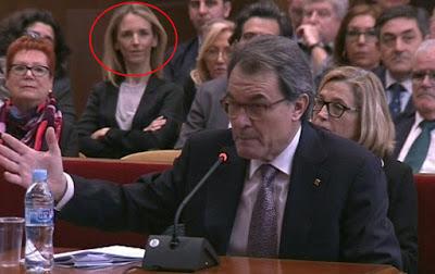 El expresident Mas, ante en TSJC,  'America first, Spain second' y Populares y Podemistas.