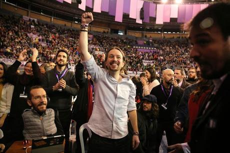 En unidad, Podemos reelige a Iglesias y Dirección Nacional.