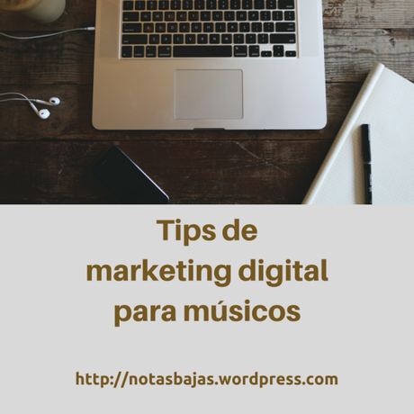 Tips de marketing digital para músicos
