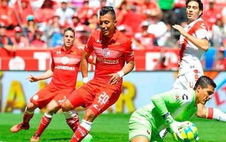 Toluca gana 1-0 al Veracruz en su centenario