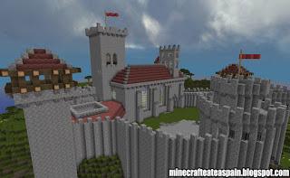 Castillo Medieval inventado por Alberto Santamarina en Minecraft.