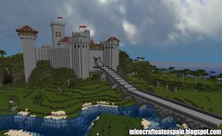 Castillo Medieval inventado por Alberto Santamarina en Minecraft.