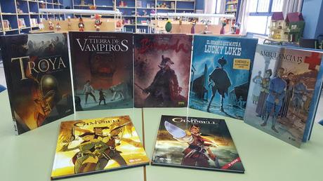 Nuevos cómics en nuestra biblioteca