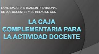 Caja Complementaria para la Actividad Docente