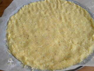 Pizza con masa de coliflor