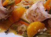 Merluza salsa naranja