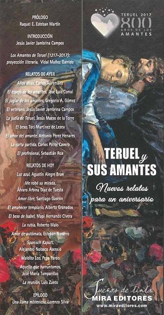 Presentación y marcapáginas de antología de realtos 800 aniversario.