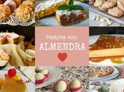 postres almendra, reina pastelería