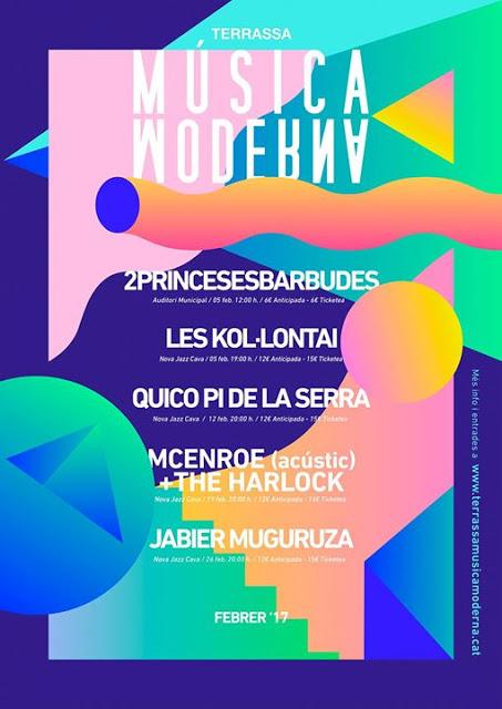 [Noticia] The Harlock y McEnroe en el Terrassa Música Moderna