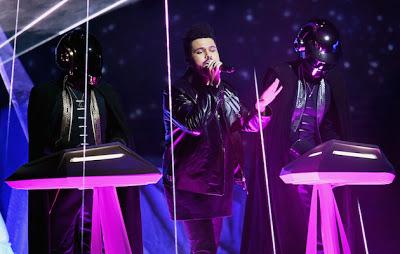 The Weeknd y Daft Punk comparten escenario en los Grammy
