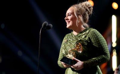 Adele la reina de los Grammy 2017