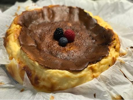 Tarta de queso, tipo Restaurante La Viña