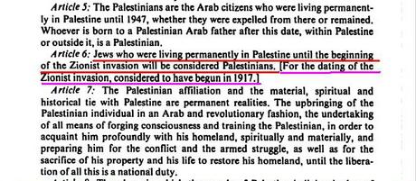 El apartheid palestino. Inicios