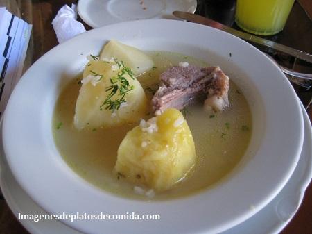 imagenes de platos de sopa sancochado