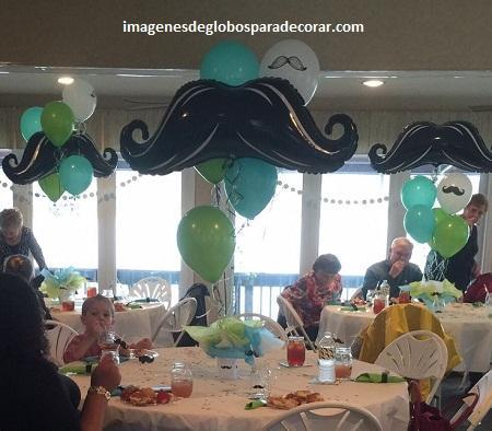 Fiestas con arreglos y decoracion en globos para hombres - Paperblog