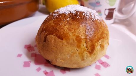 Bollos de leche rellenos