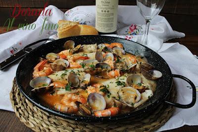 RECETA - DORADA AL VINO FINO
