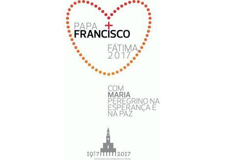 Logo y lema del viaje del Papa a Fátima con ocasión del centenario de las apariciones