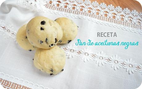 Pan de aceitunas negras
