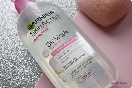 Gel Micelar SkinActive Garnier cuidado facial limpieza belleza desmaquillante