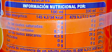 Zumos, nectares y frutas Zumos, nectares y frutas