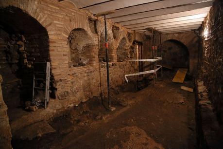 Resultado de imagen de Hallada la galería de un gran edificio del Toledo romano