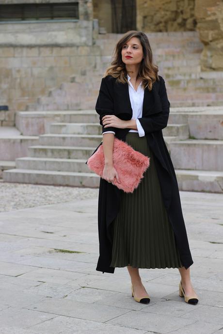 Trench largo fluido de Shein trench largo fluido shein blog moda infrontrowstyle