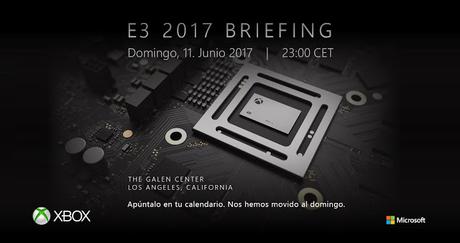 Microsoft confirma su conferencia del E3, fecha y hora, la Scorpio como protagonista