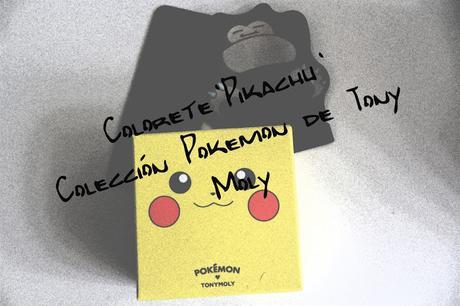 Colorete Pikachu-Colección Pokemon de Tony Moly