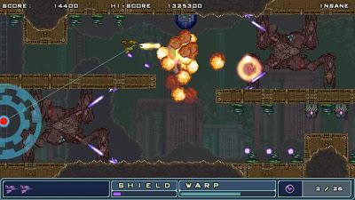 Más disparos en el espacio con 'Zangeki Warp', el último shooter de Astro Port Más disparos en el espacio con 'Zangeki Warp', el último shooter de Astro Port