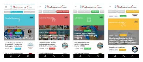 ¡Montessori en Casa ya tiene App!