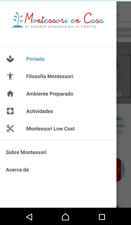 ¡Montessori en Casa ya tiene App!
