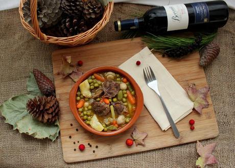 RECETA- Estofado de Ternera con Menestra de Verduras