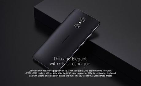 Ulefone Gemini, ¡corre que se acaba la promoción de un teléfono con doble cámara trasera!