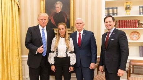 Lilian Tintori describe su encuentro con Donald Trump en la Casa Blanca