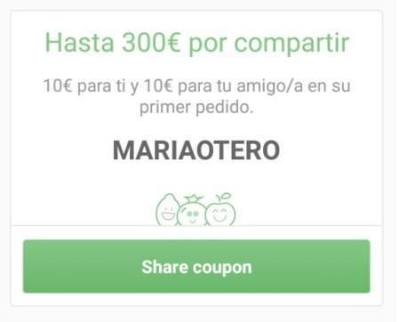 Comprea: tu compra del súper ¡en una hora! comprea cupon 10 euros maria en la red