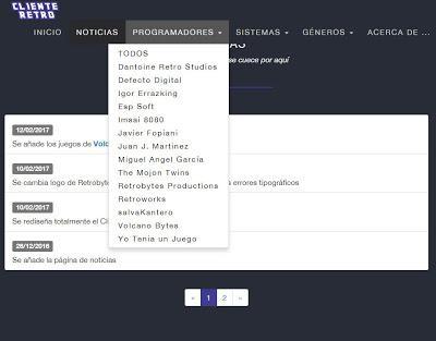 Visita 'Cliente Retro', todo el 'homebrew' español a golpe de click