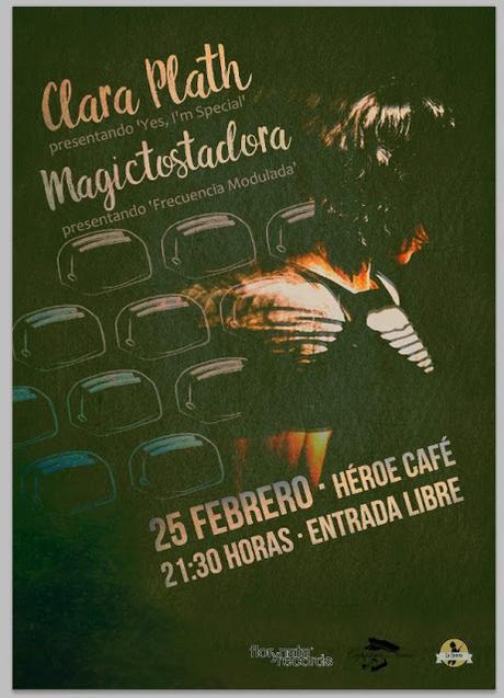 [Recomendaciones Telúricas] Javier Álvarez + Nieves Arilla - Café De las Artes Teatro (Santander) // Detergente Líquido + El Buen Hijo - Sala Maravillas (Madrid) // Clara Plath + Magictostadora - Héroe Café (Madrid)