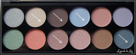 SLEEK, paleta i-Divine, Nordic Skies: look Blue Moon.