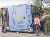 heridos accidente ómnibus Villa Clara