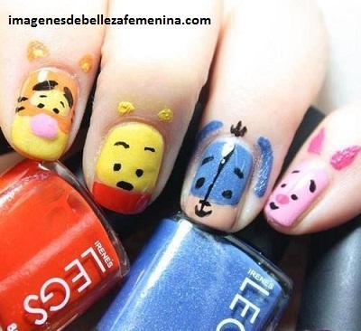 Cuatro Hermosos Modelos De Unas Pintadas De Nina En Manos Paperblog