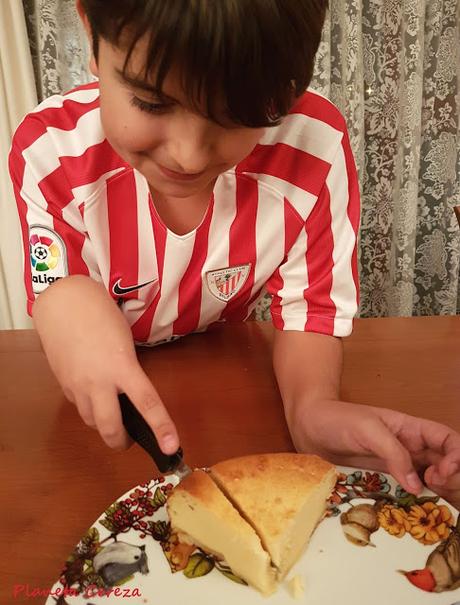 Niños... a la cocina !! (IV) : Tarta de quesitos