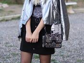 Silver jacket fishnet